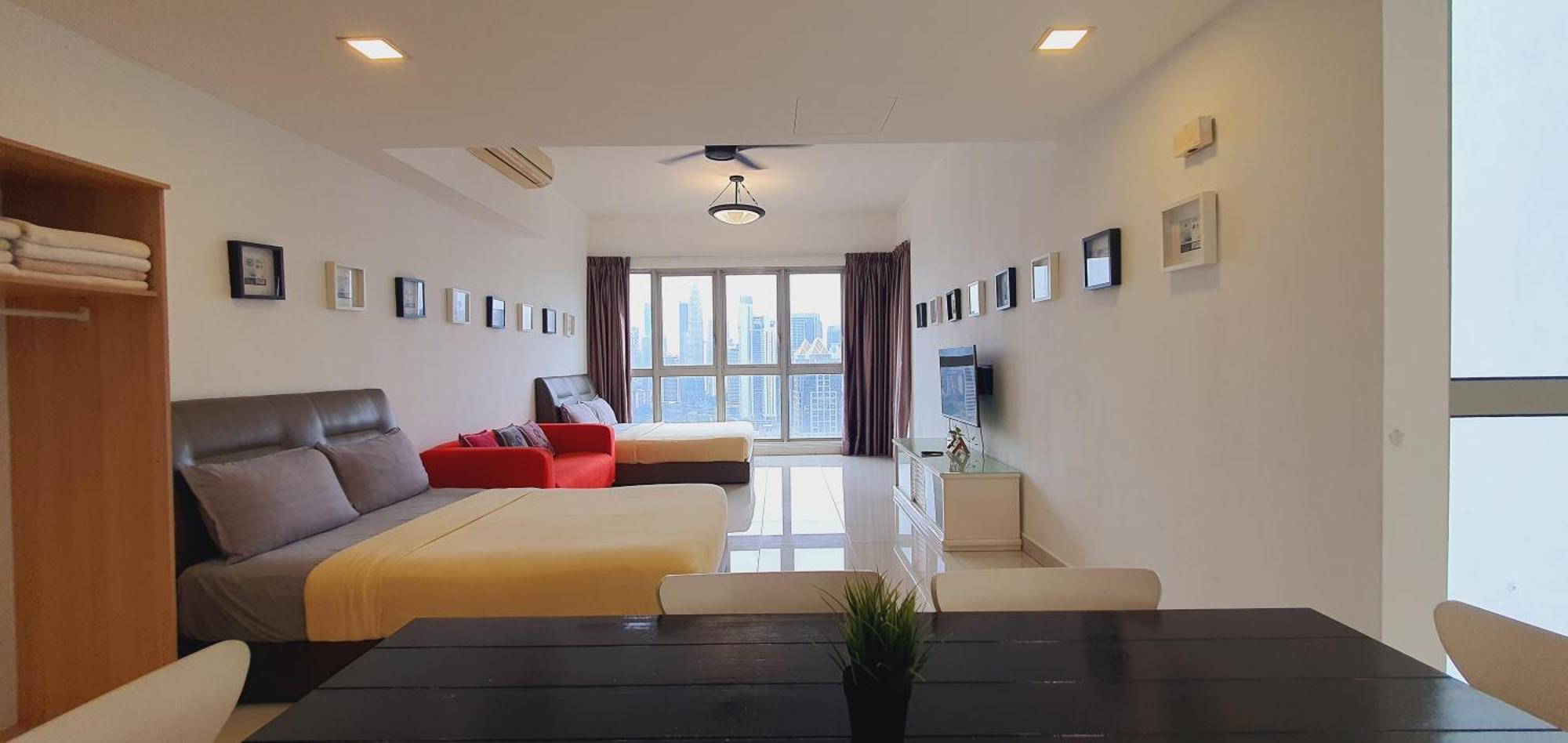 Amazing Klcc View @ Regalia Residence Κουάλα Λουμπούρ Δωμάτιο φωτογραφία