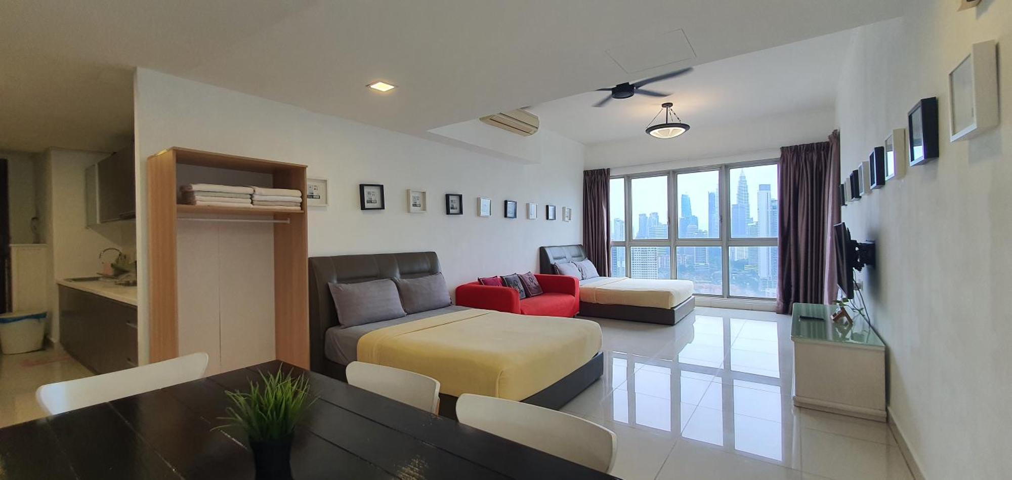 Amazing Klcc View @ Regalia Residence Κουάλα Λουμπούρ Δωμάτιο φωτογραφία